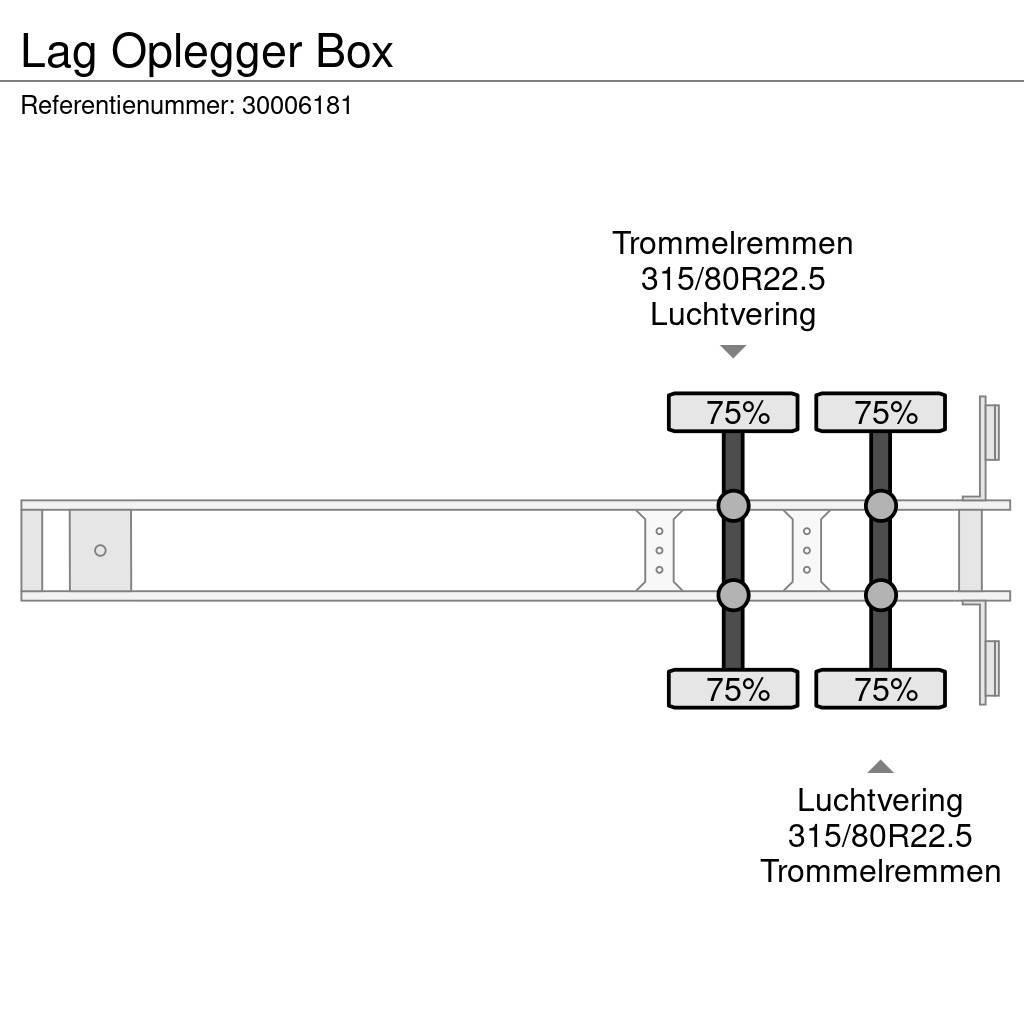 LAG Oplegger Box Skåptrailer