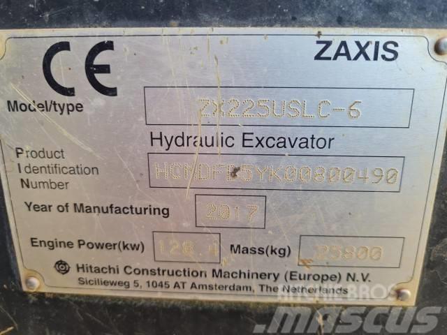 Hitachi ZX 225 US LC-6 Bandgrävare