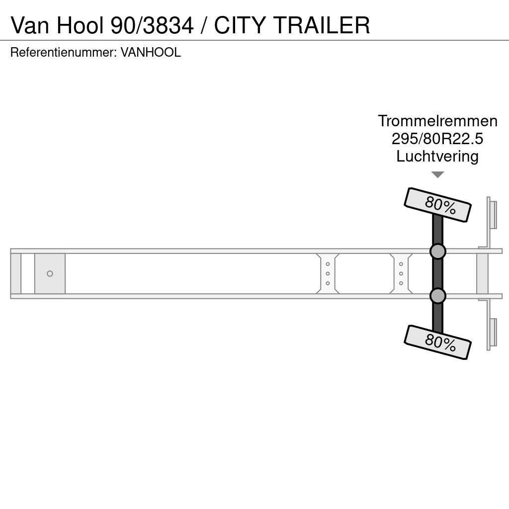 Van Hool 90/3834 / CITY TRAILER Skåptrailer