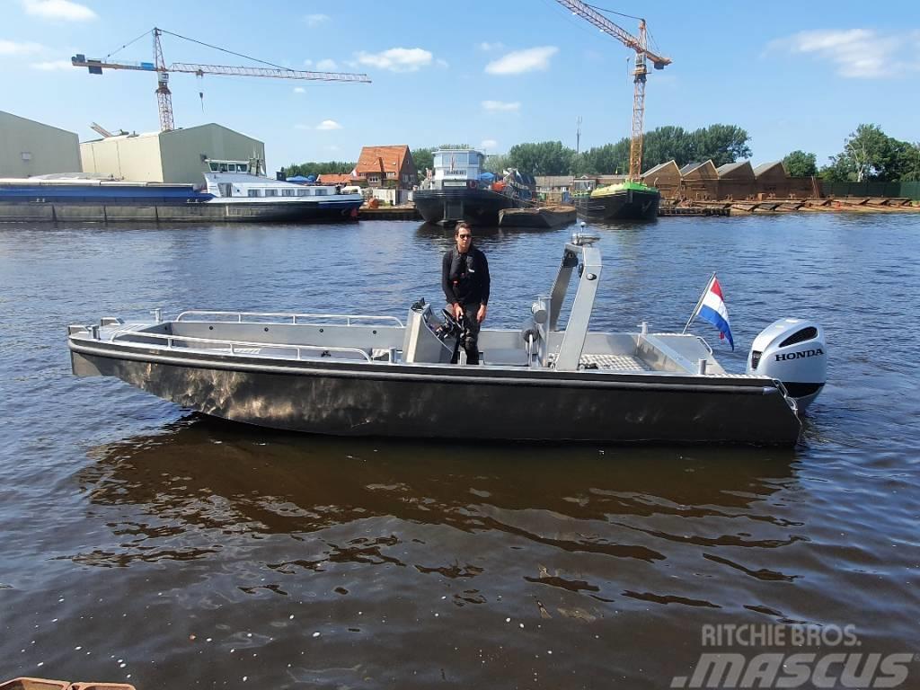 Hasekamp ALUVA 750 Tender Arbetsbåtar, pråmar och pontoner