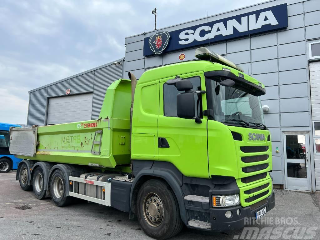 Scania R490LB8X4*4HNB Tippbilar