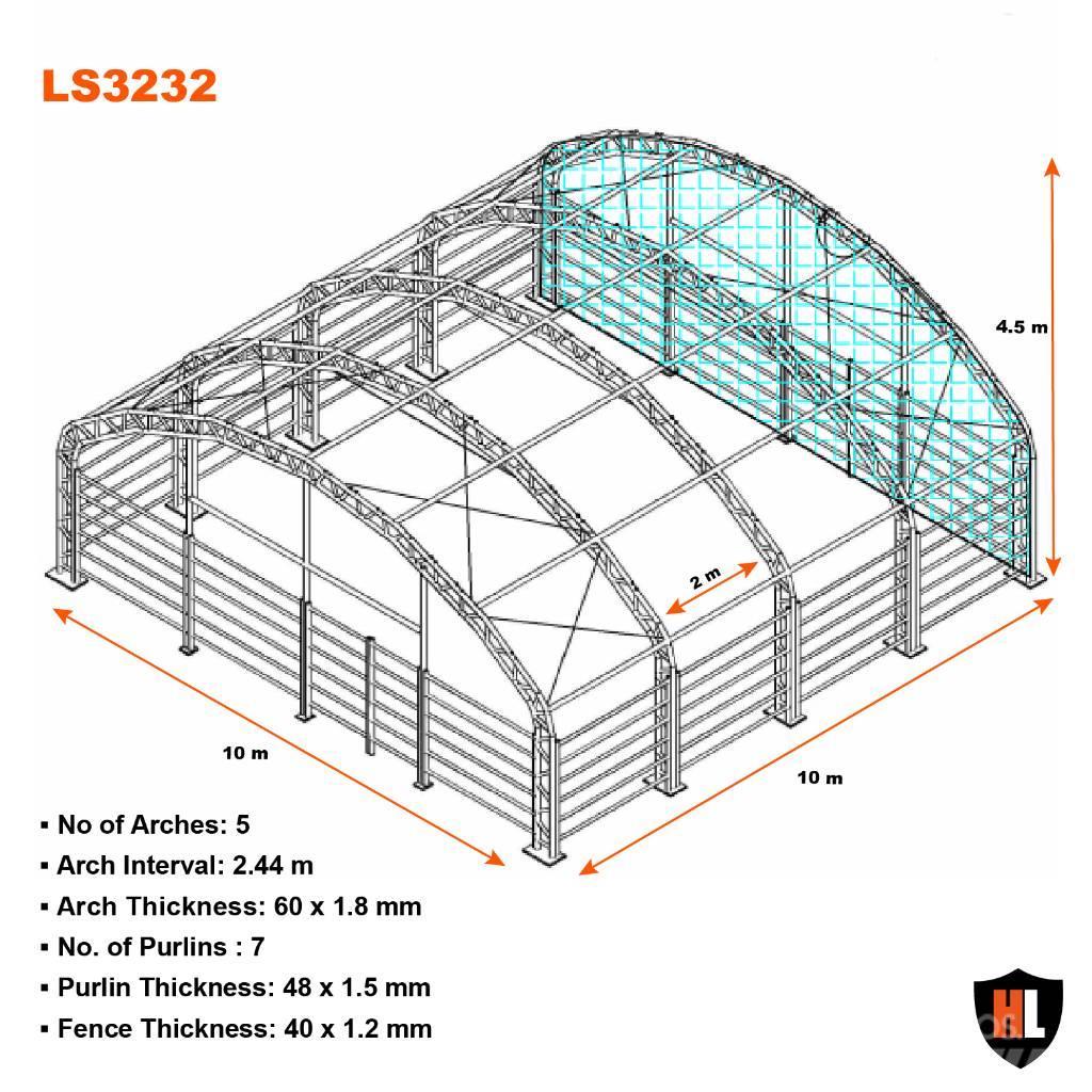  10 x 10m állattartó sátor Övrigt