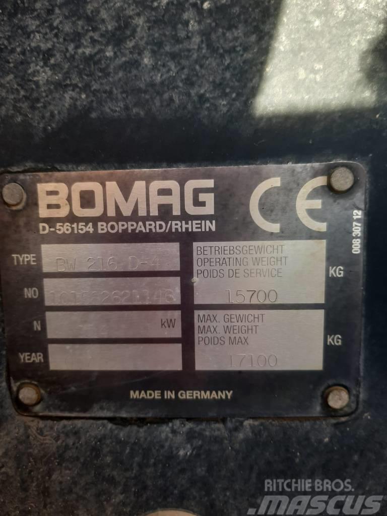 Bomag BW 216 D-4 Jordkompaktorer