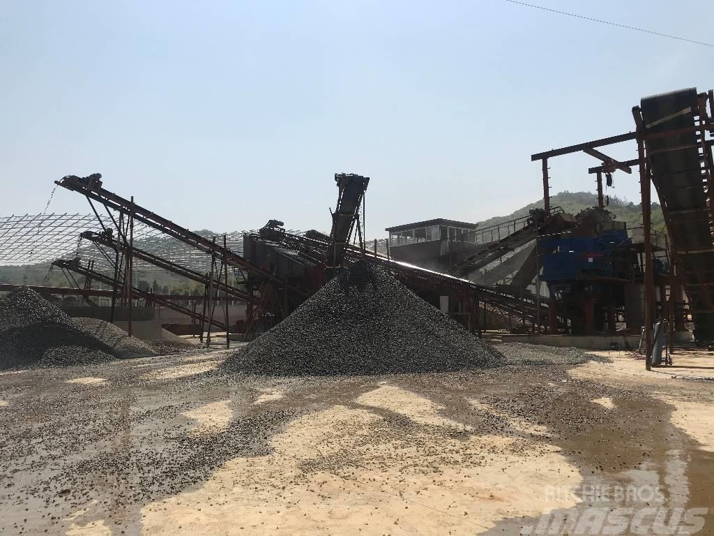 Kinglink 100 tph stone crushing production plant Sammanlagd utrustning