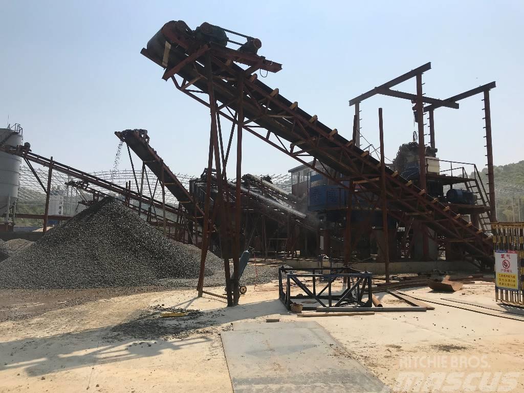 Kinglink 100 tph stone crushing production plant Sammanlagd utrustning