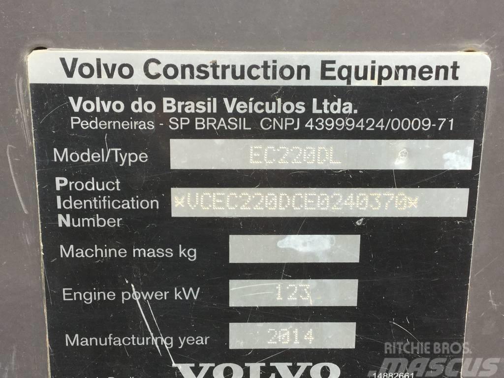 Volvo EC220DL Bandgrävare