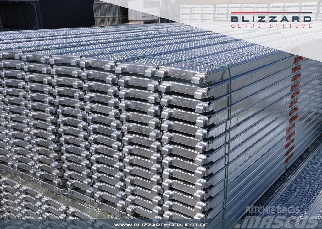  162,71 m² Neues Blizzard Stahlgerüst Blizzard S70 Byggställningar