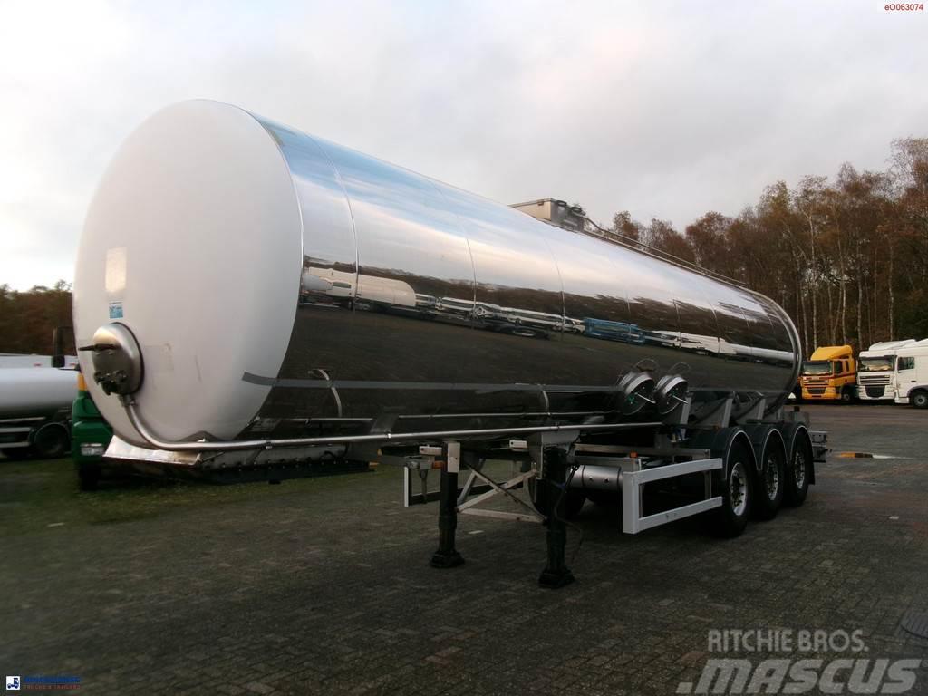 Maisonneuve Food tank inox 30 m3 / 1 comp Tanktrailer