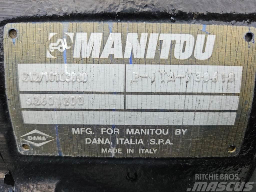 Manitou - Spicer Dana 212/10103838-Axle/Achse/As Hjulaxlar