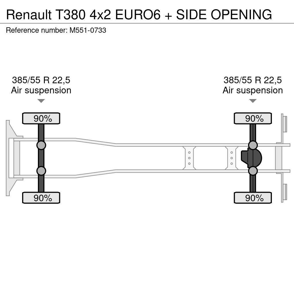 Renault T380 4x2 EURO6 + SIDE OPENING Skåpbilar