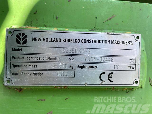 New Holland Kobelco E 235SR-2ES *SWE Wimmer 3xLöffel*24600kg Bandgrävare