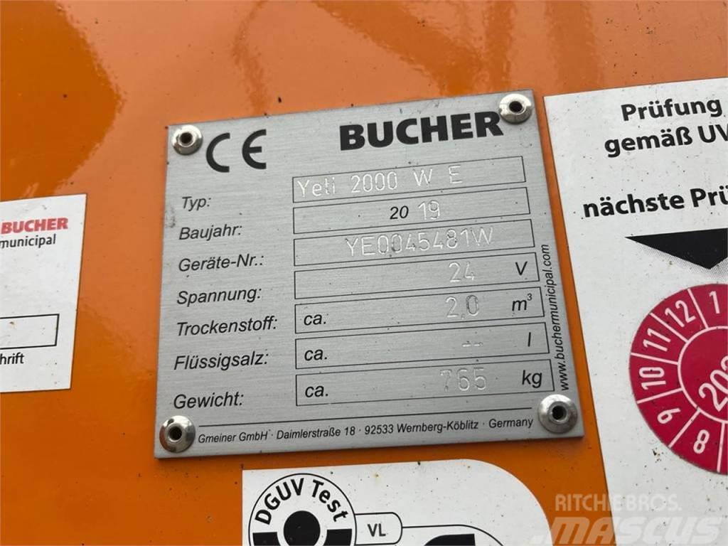 Bucher Gmeiner Streuer Streuautomat Yeti 2000 W E Övriga grönytemaskiner