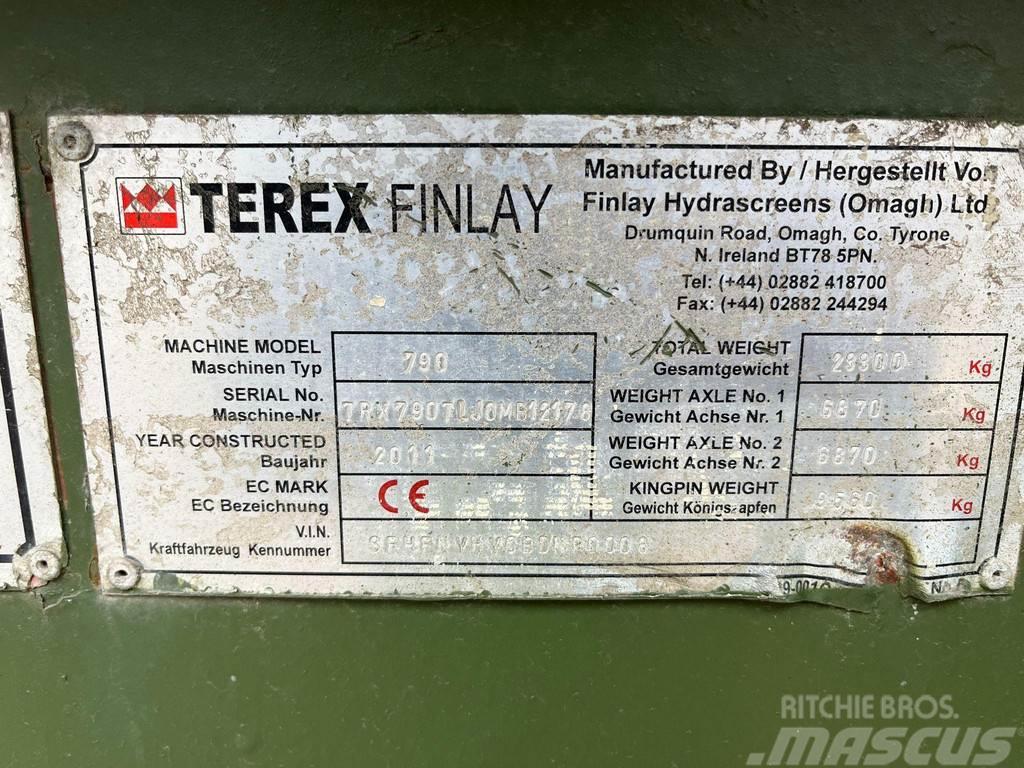 Terex Finlay 790 SCREENER PRODUCTIVITY UP TO 250 ton/h - Sorteringsverk