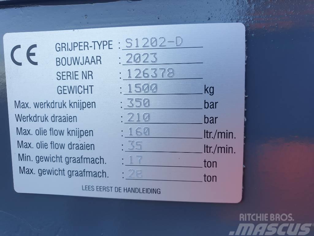 Zijtveld Sorting Grapple S1202-D CW40 Gripar