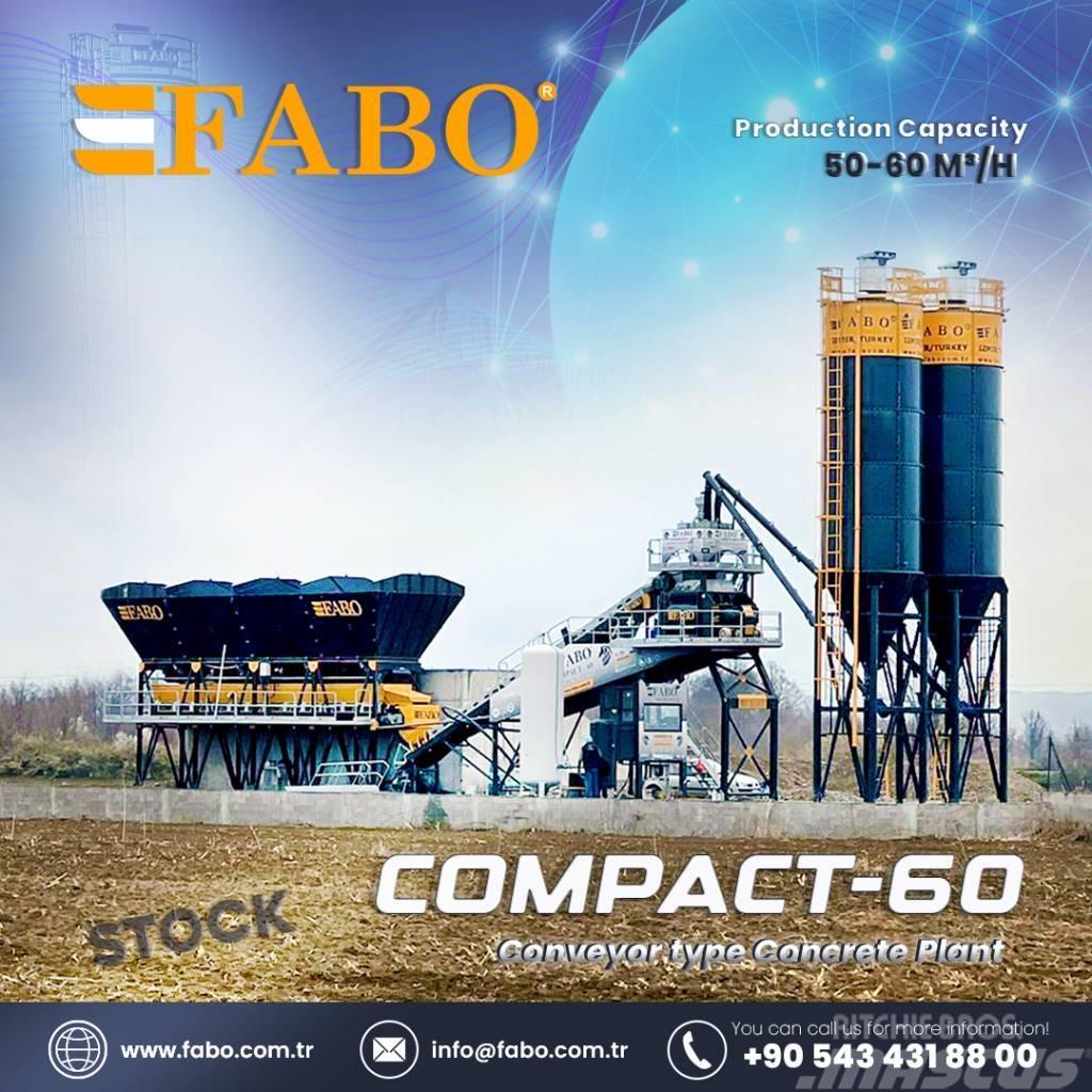  COMPACT-60 CONCRETE PLANT | CONVEYOR TYPE Cementtillverknings fabriker