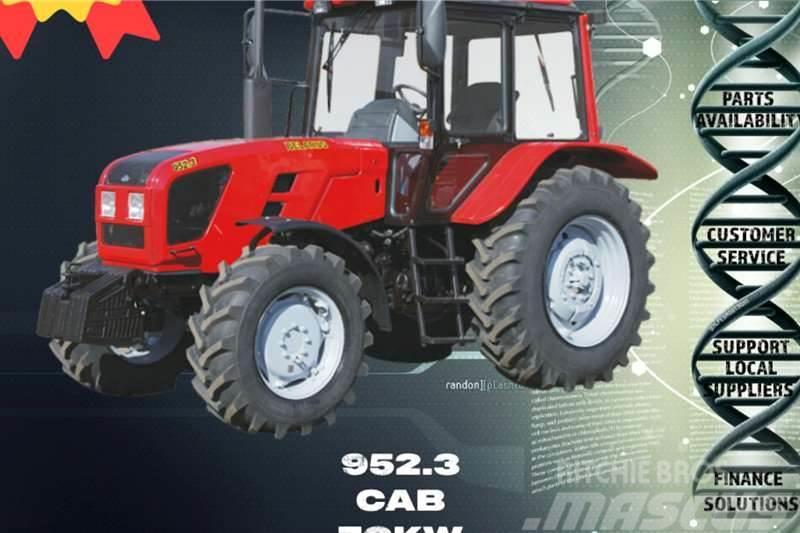 Belarus 952.3 4wd cab tractors (70kw) Traktorer