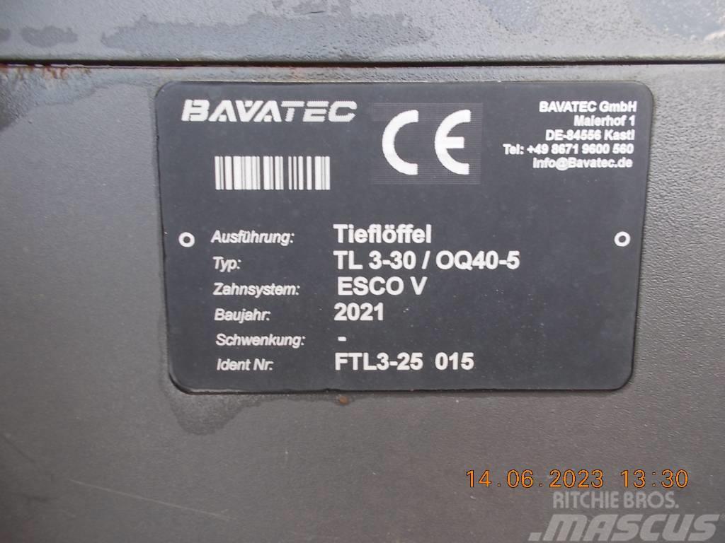 Bavatec Tieflöffel 300mm, OQ40-5 Grävutrustning