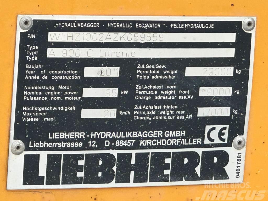 Liebherr A900 Excavator Specialgrävmaskiner