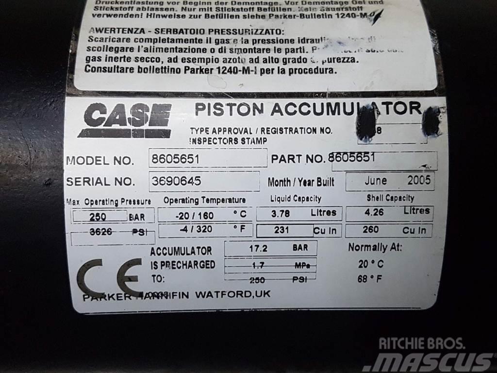 CASE 621D-8605651-Accumulator/Hydrospeicher Hydraulik
