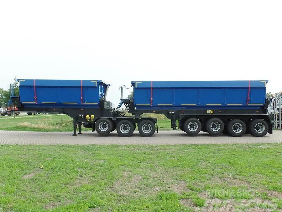  Mitrax Side Tipping TNR745 B-Double 7-axle Tipper Tipptrailer