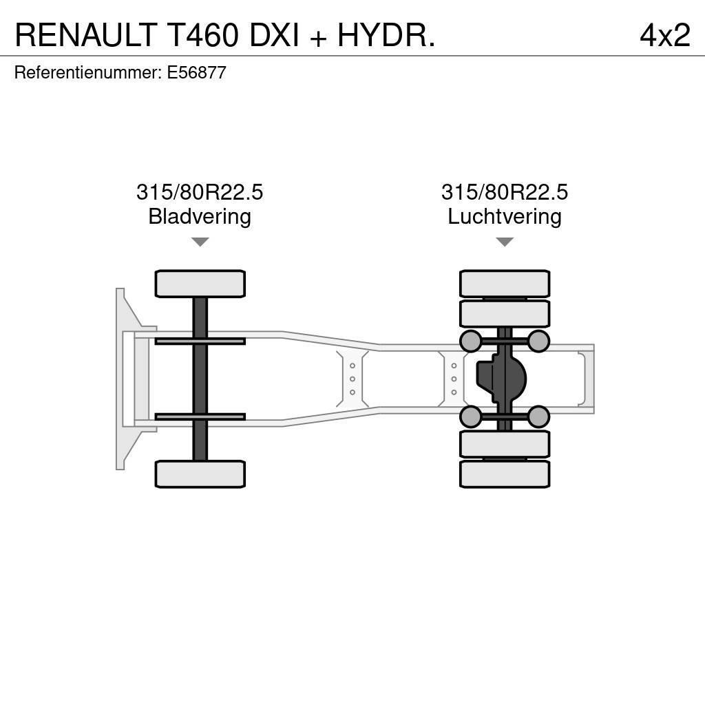 Renault T460 DXI + HYDR. Dragbilar