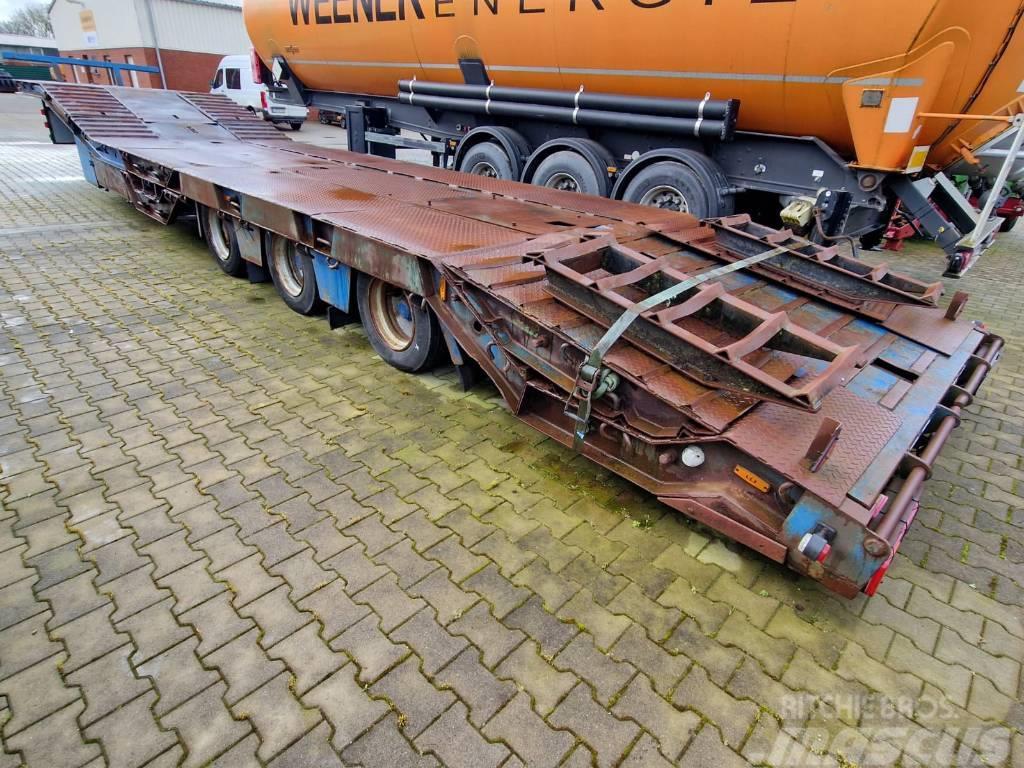  Nene 3-Achs Tieflader Auflieger / Sattelauflieger Låg lastande semi trailer