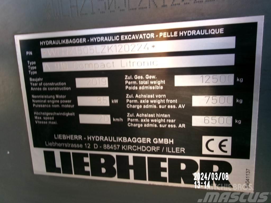 Liebherr A 910 Compact Litronic Hjulgrävare