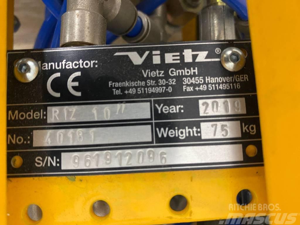 Vietz Vietz IPLUC/RIZ 10" Internal Clamp, Pneumatic Pipeline-utrustning
