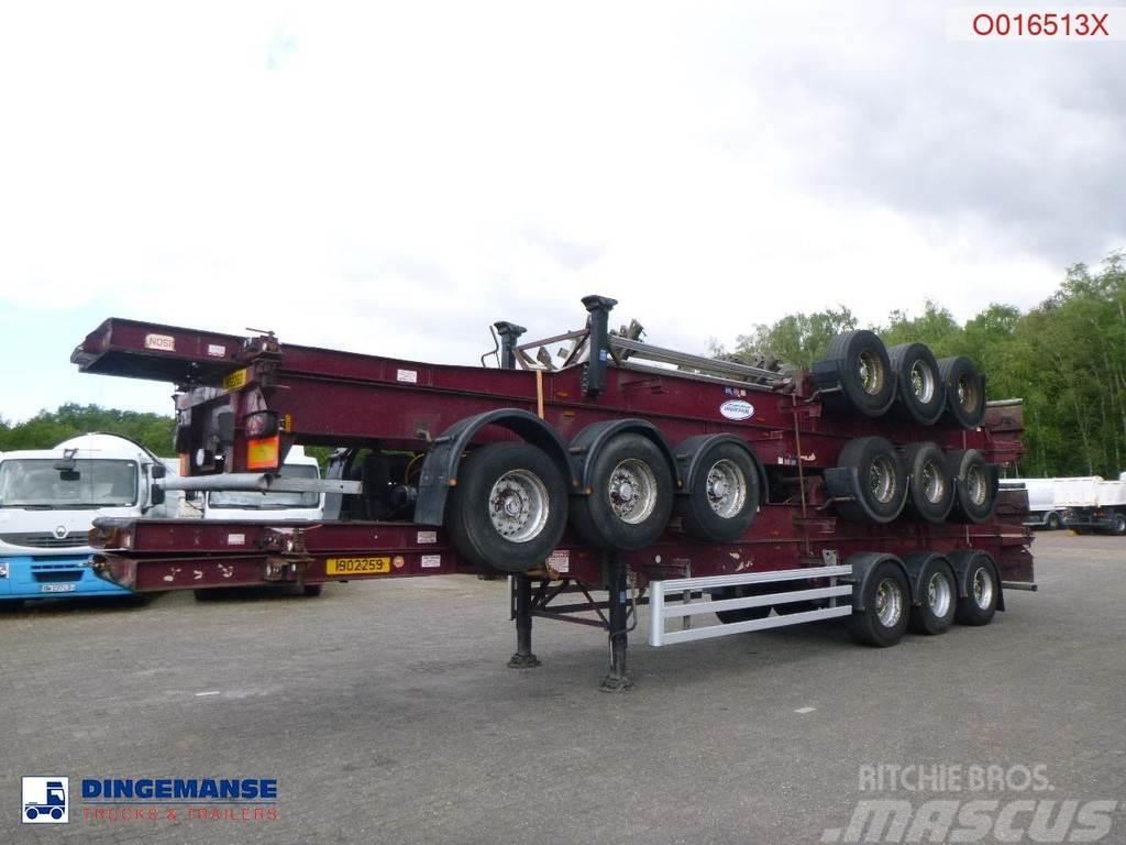 Dennison Stack - 4 x container trailer 40 ft Containertrailer