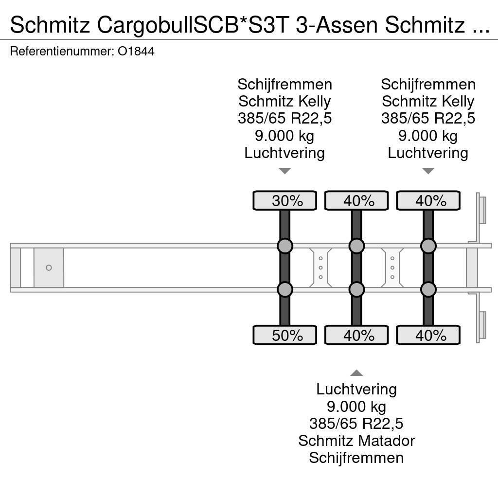 Schmitz Cargobull SCB*S3T 3-Assen Schmitz - Schuifzeilen/dak - Schij Kapelltrailer