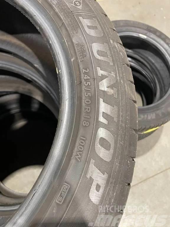 Dunlop *245/50 R18 Däck, hjul och fälgar