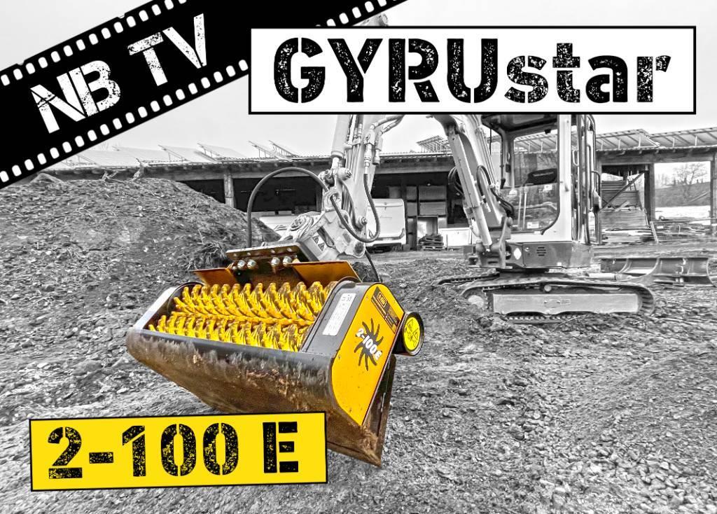 Gyru-Star 2-100E | Schaufelseparator für Minibagger Siktskopor