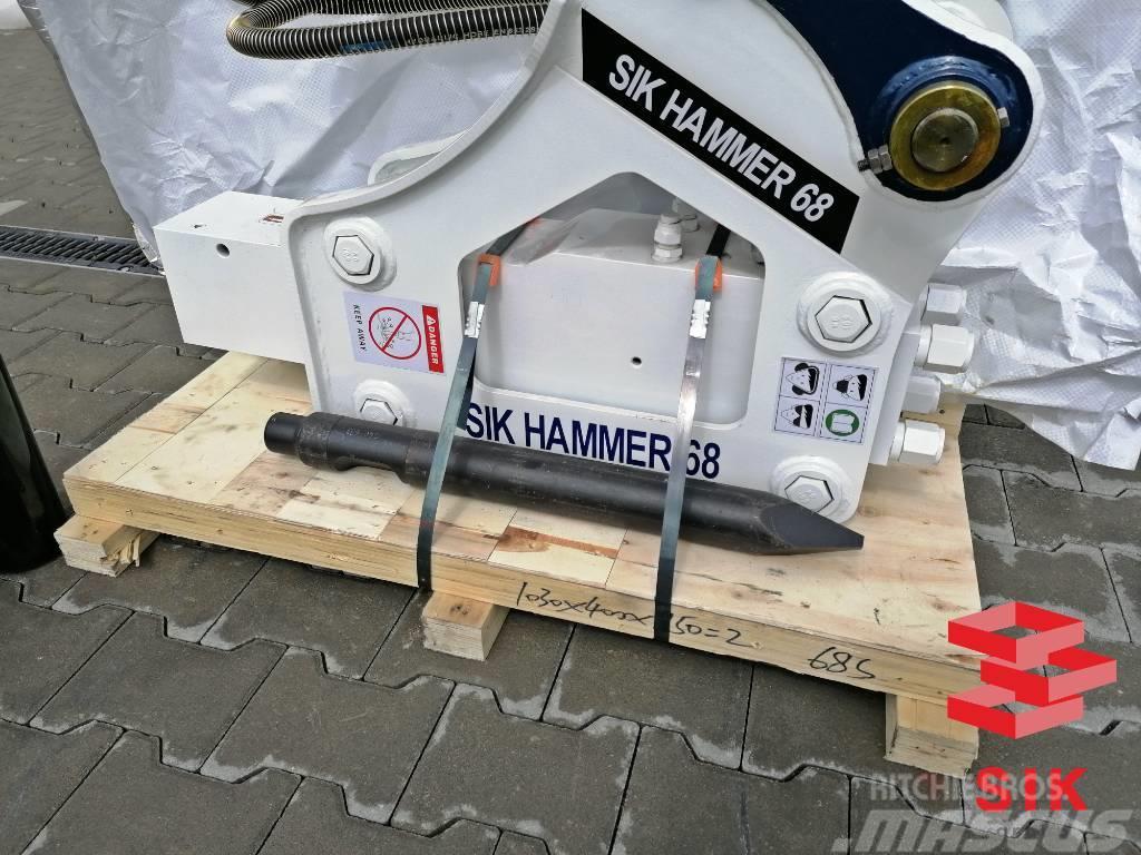  SIK HAMMER • PICON HIDRAULIC TIP L68 - TOP TYPE Hydraulhammare