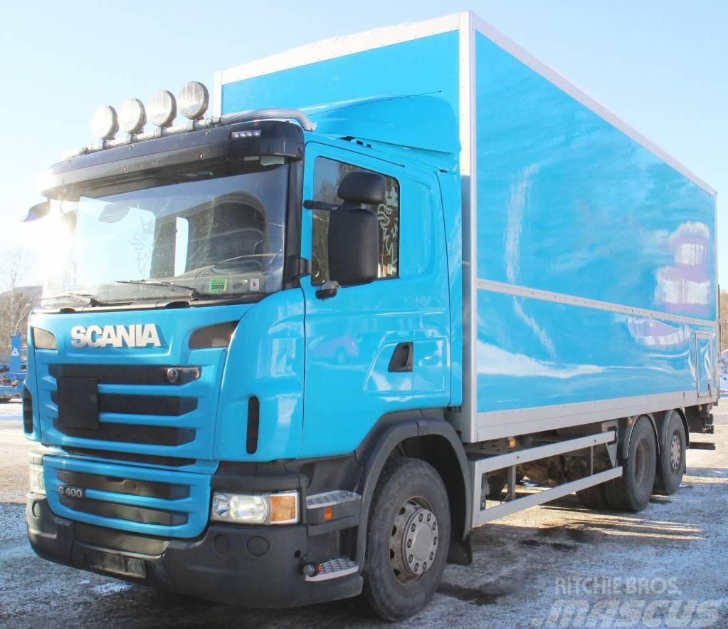 Scania G 400 6x2*4 skåpbil Skåpbilar