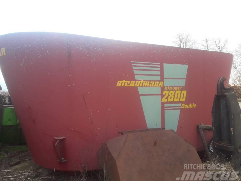 Strautmann Biomix 2800 Double Fullfodervagnar