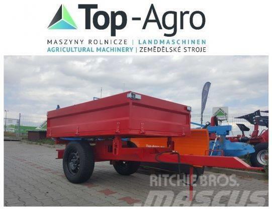 Top-Agro 3 sides tipping trailer, 1 axle, perfect price! Tippvagnar