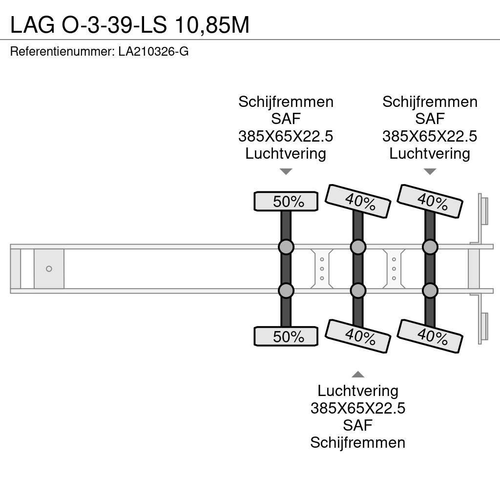 LAG O-3-39-LS 10,85M Flaktrailer