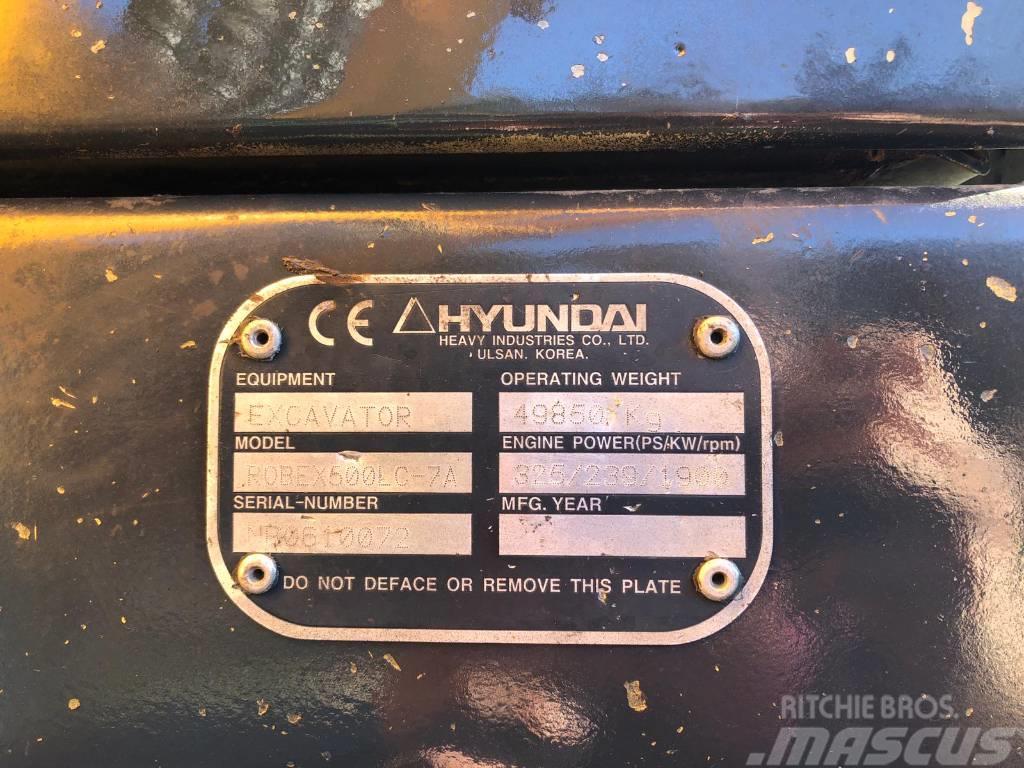 Hyundai R500LC-7A Bandgrävare