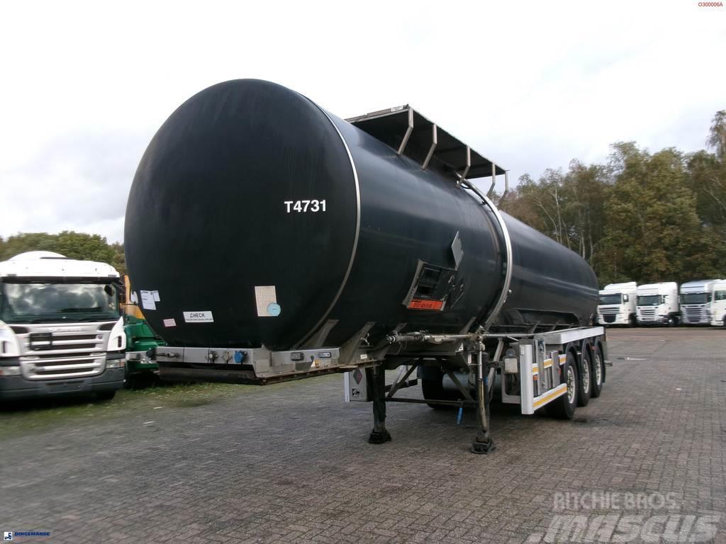 Crossland Bitumen tank inox 33 m3 / 1 comp + ADR L4BN Tanktrailer