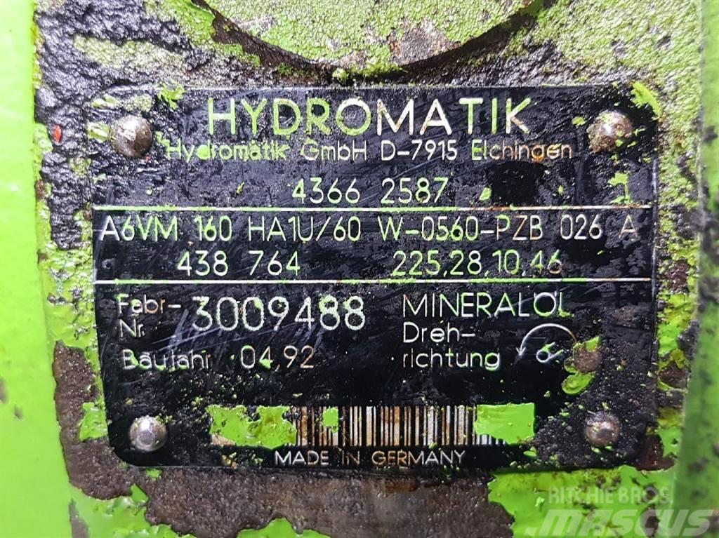 Hydromatik A6VM160HA1U/60W-R909438764-Drive motor/Fahrmotor Hydraulik