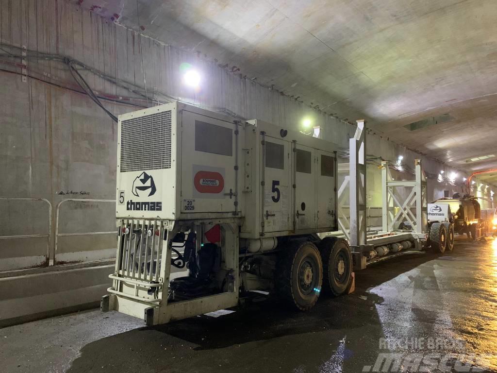 Thomas Multi-Service Vehicle TSP90-320 Truckar och lastare för gruvor