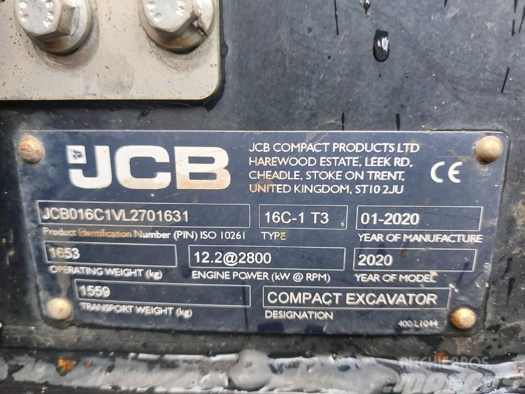 JCB 16 C Minigrävare < 7t