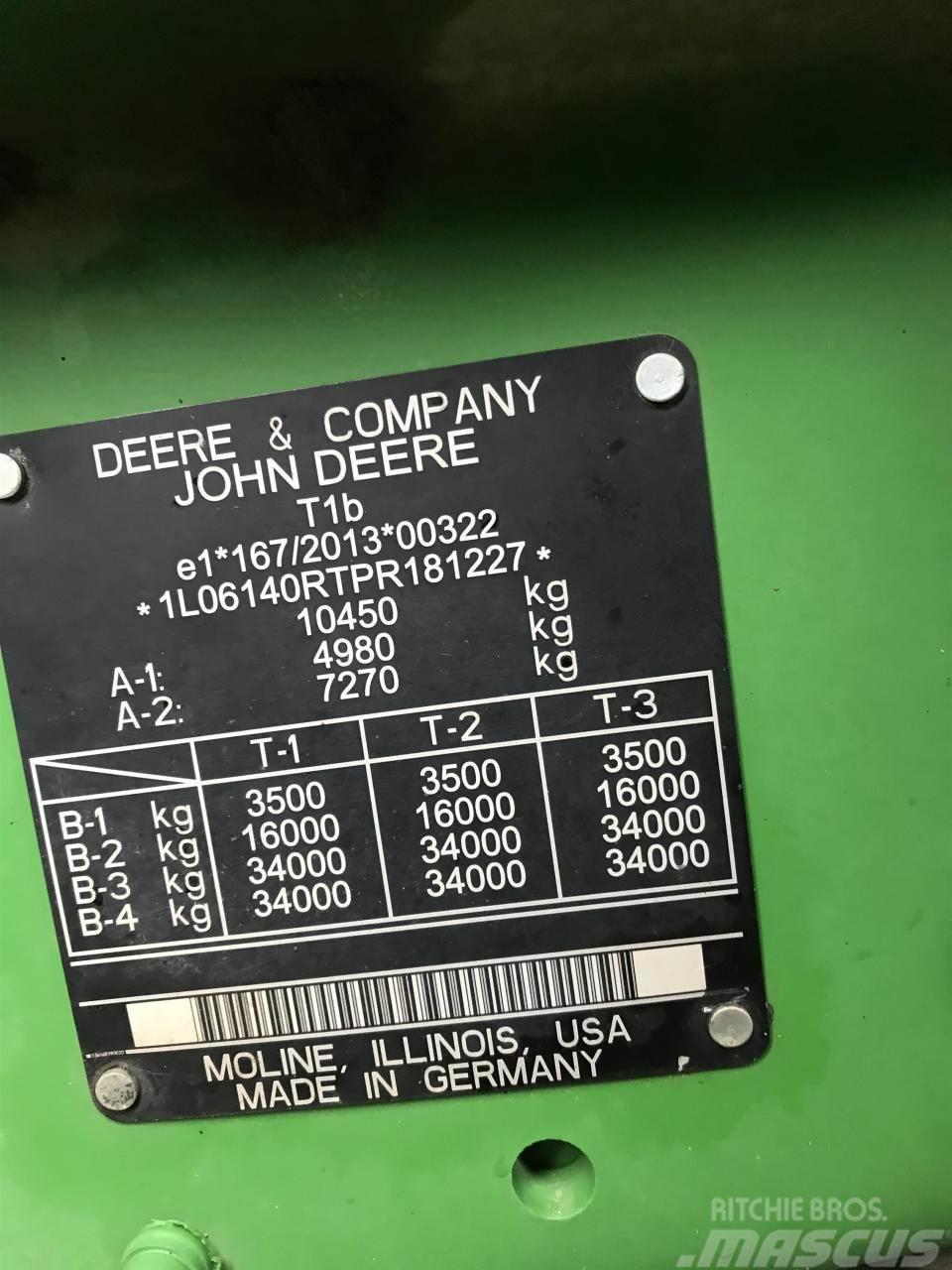 John Deere 6R 140 Traktorer
