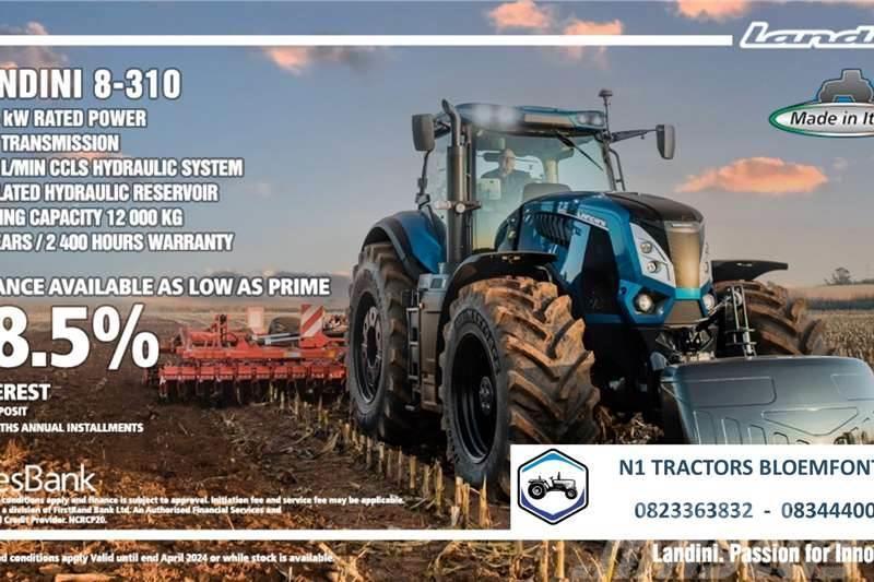 Landini PROMO - Landini 8-310 (215kW) Traktorer