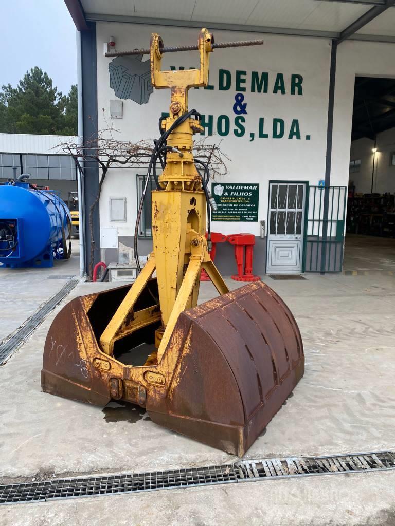  Bivalva, excavator 18 a 30 ton 1,30m3 Skopor