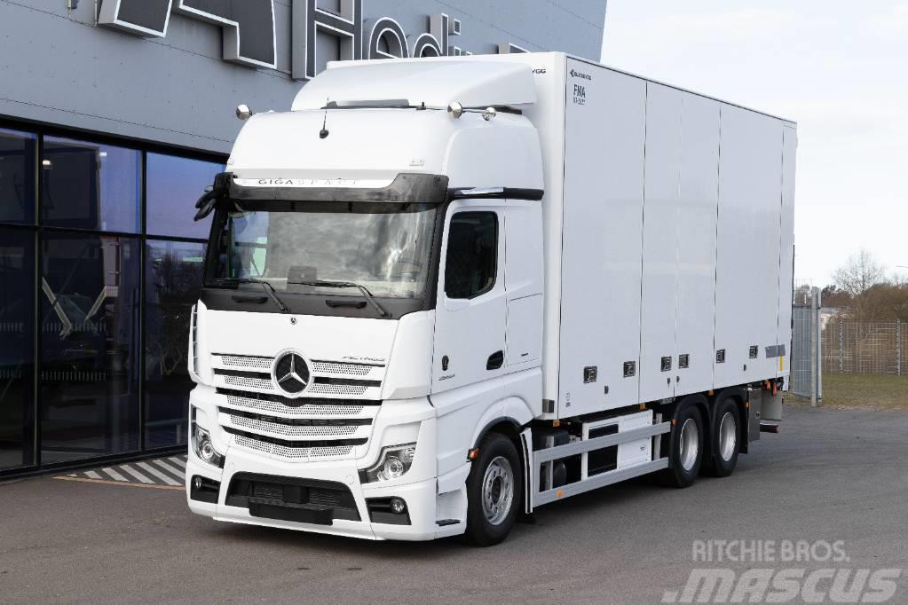 Mercedes-Benz Actros 2853 6x2 Bussbygg FNA Kylbil Skåpbilar Kyl/Frys/Värme