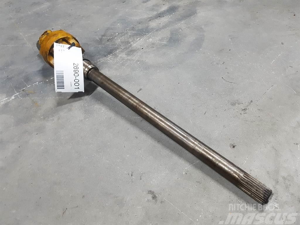 Kramer 520 Allrad-ZF APL-R735-Joint shaft/Steckwelle/As Hjulaxlar