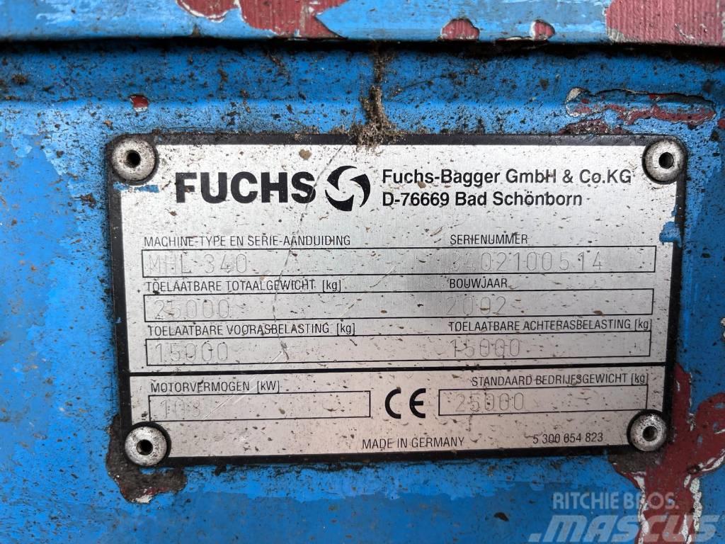 Fuchs MHL 340 Avfalls / industri hantering