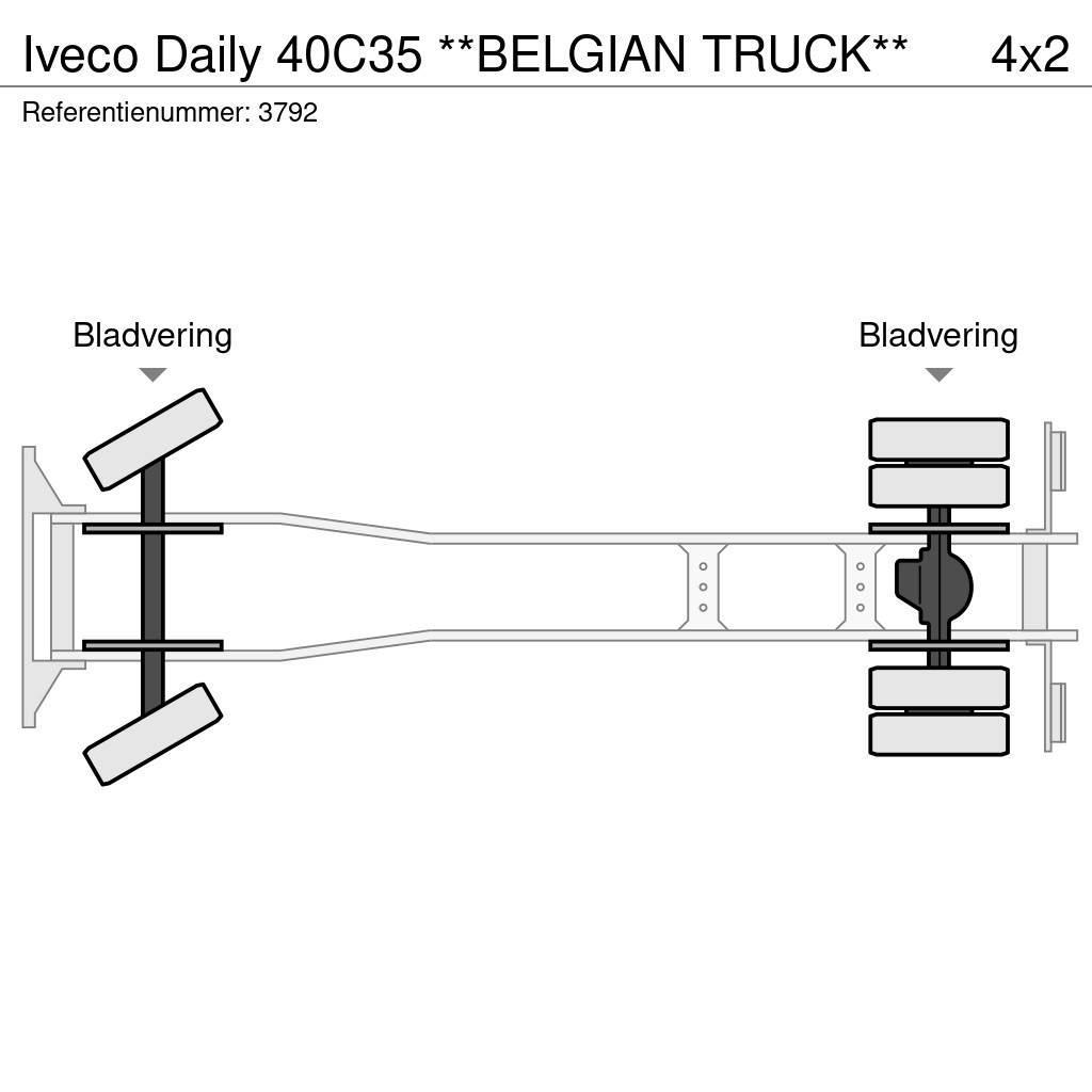 Iveco Daily 40C35 **BELGIAN TRUCK** Skåpbilar