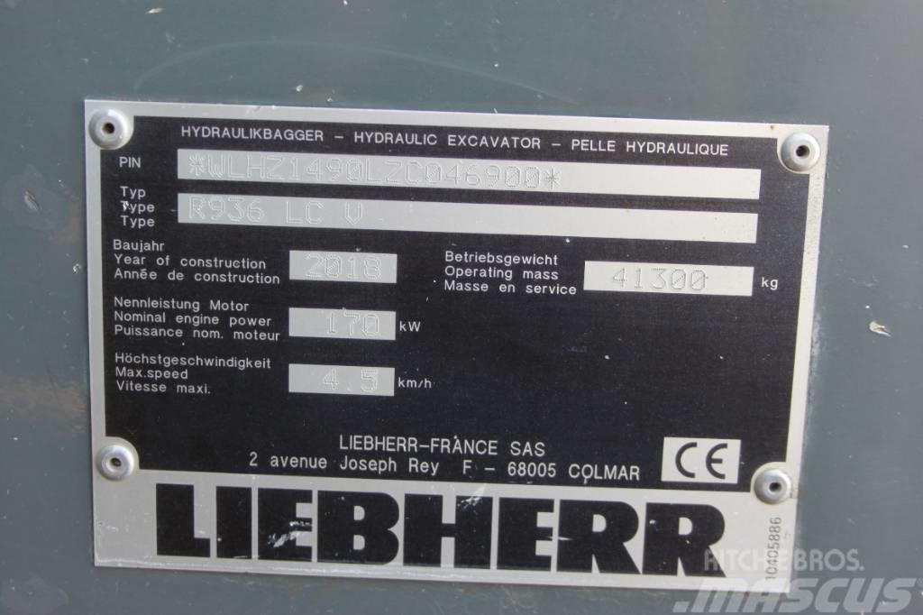 Liebherr R 936 LC Bandgrävare
